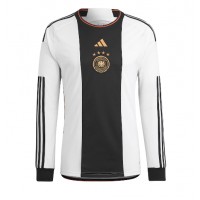 Nemecko Domáci futbalový dres MS 2022 Dlhy Rukáv
